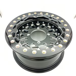 Roues UTV de 15 pouces 15x7 Déport 5+2 Motif de boulons 4/137 Roue en aluminium pour <span class=keywords><strong>Can</strong></span> <span class=keywords><strong>Am</strong></span> X3 <span class=keywords><strong>Maverick</strong></span> - Product Image 4