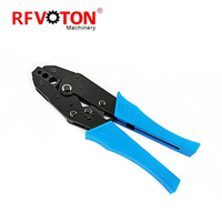 Outil de sertissage à cliquet pour connecteurs de communication RF de câble coaxial WTR195 WTR240 RG58 RG59 RG8X