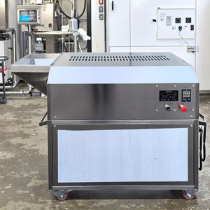 Высокая емкость из нержавеющей стали, Электрический жаровня, коммерческая жаровня, сделано в Китае, оборудование для обработки кофе и орехов кешью - Product Image 1