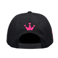 Gorra de Béisbol Unisex de 5 Paneles con Aplique Personalizado, Logotipo Bordado en 3D, Estructurada, 100% Algodón, Visera de Lona, Cierre de Hebilla