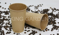 Gobelets en papier écologiques à paroi simple, jetables, de qualité alimentaire, taille personnalisée, imprimés, pour café, thé, boissons chaudes