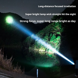 Đèn pin <span class=keywords><strong>LED</strong></span> cầm tay có thể sạc lại với tuổi thọ pin dài Nguồn sáng gia dụng đa chức năng chống nước ngoài trời mạnh mẽ - Product Image 5