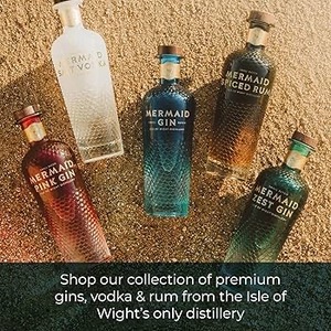 Ginebra Mermaid <span class=keywords><strong>Gin</strong></span> <span class=keywords><strong>London</strong></span> Dry de 500 ml, Botellas de Cristal sin Plomo con Tapón de Corcho, Embalaje en Cartón Serigrafiado - Product Image 2