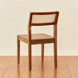 Ensemble de 2 chaises de salle à manger en bois de sheesham massif, finition miel, sièges en bois pour salle à manger, salon, meubles de maison - Product Image 6