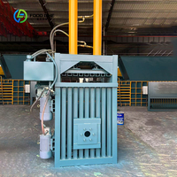 Presse à balles hydraulique pour station de recyclage des déchets, avec pression personnalisable