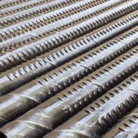 Tuyau filtrant ondulé galvanisé le plus vendu au Pérou pour le forage de puits, avec soudure longitudinale en spirale