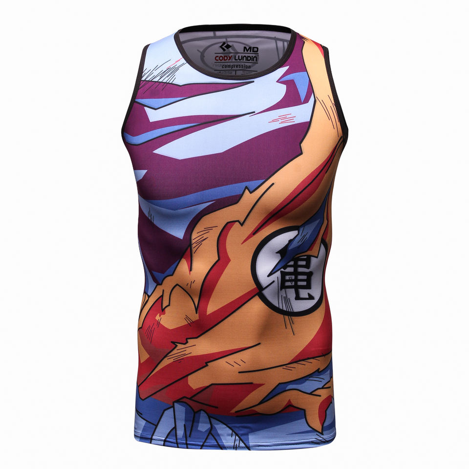 Cody Lundin Compression Tank Tops Wholesale Anime Gym Clothes 3d Sublimation Printed Sleeveless Tank Top Men