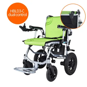 Silla de ruedas eléctrica plegable para ancianos, motor Adaptable y económico para caminar