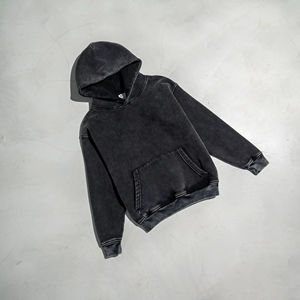 Sudadera con Capucha de Alta Calidad, 100% Algodón, Gruesa, Impermeable, Bordada, con Hombros Caídos, Personalizada para Hombre - Product Image 4