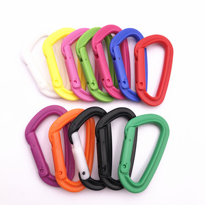 Backbag Knapsack Outdoor Small <strong>Plastic</strong> Carabiner <strong>Hook</strong> for Keychain Swivel Carabiner <strong>Hook</strong> - Product Image 1