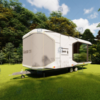 Maison mobile préfabriquée OEM, capsule spatiale, maison/remorque préfabriquée avec prix d'usine