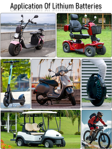 Batteria Personalizzabile 48V20Ah 52V20Ah 60V20Ah 24V-72v Pacco Batteria agli Ioni di Litio in PVC per Biciclette Elettriche, Motociclette e Scooter - Product Image 4