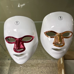 Masker Terapi Cahaya LED Pintar Baru Perangkat Terapi Cahaya Wajah Masker LED Nirkabel 400mAh - Product Image 5