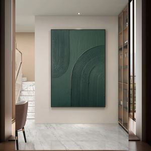 Pintura Artística Moderna Original de Gran Tamaño, Pintada a Mano, Decoración de Pared para Hogar u Hotel, Naturaleza Muerta Abstracta, Lienzo Acrílico con Textura 3D - Product Image 4