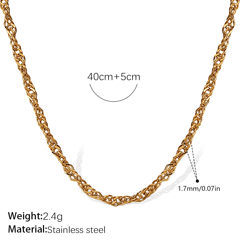 Cadena de molienda de doble hebilla XL575G de 1,7 mm