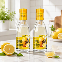 365ml Honing-citroendrank met zeezout, natuurlijke gezonde drank, fruitsmaak, fles.