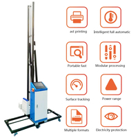 Machine d'impression directe au mur art extérieur 3d machine de peinture murale dx8 tête d'impression numérique maison papier peint imprimante murale