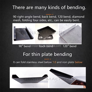 Cintreuse pneumatique de tôles 600 mm à prix d'usine pour acier au carbone, acier inoxydable, aluminium, livrable comme <span class=keywords><strong>plieuse</strong></span> de tôles - Product Image 4