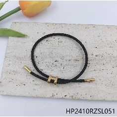 Bracciale elastico per capelli con chiusura in metallo oro elegante e resistente per coda di cavallo accessorio di moda per le donne e le ragazze - Product Image 3