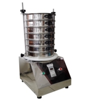 Vibrateur de tamisage industriel à faible bruit pour laboratoire, machine de séparation précise des particules, avec composants de tamis détachables