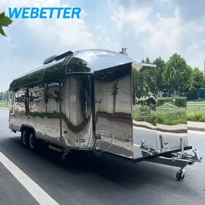 Weeter imbisswagen remorque شاحنة طعام خفيفة متجر airstream مقطورة بيتزا متنقلة للبيع أوروبا