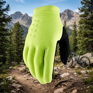 Nouveaux gants de cyclisme d'été en GEL à demi-doigts unisexes pour VTT, respirants, antidérapants, avec fermeture auto-agrippante, en nylon et coton - Product Image 4