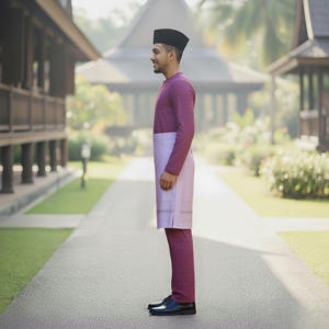 Vêtements en gros, fabrication OEM, vêtements en gros, vêtements malais rouges, chili moderne, coupe régulière, production de marque privée, designer personnalisé, décontracté, automne - Product Image 3