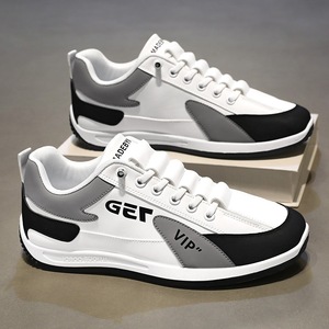 Men's Korean-Style Summer New All-Match Casual Running <b>Sneakers</b> Breathable Non-<b>Slip</b> Mesh Lining Dad Shoes <b>Slip</b>-<b>On</b> Closure PU - Product Image 2