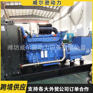 Groupe électrogène diesel Yuchai 600 kW 500 kVA 400/230 V 50 Hz pour chantiers de construction et hôpitaux - Product Image 3