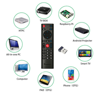 Nuevo Boxput BPR3S Plus Series 2,4g BT Control remoto Giroscopio de 6 ejes Aislamiento infrarrojo de voz OTA Ratón de aire inalámbrico OEM ODM