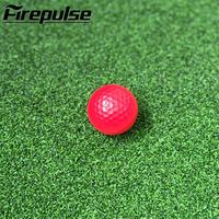 Lot de 2 balles de golf Tour Pearl, couleur rouge, compression 60, balles de golf Surlyn à faible compression pour golfeurs amateurs