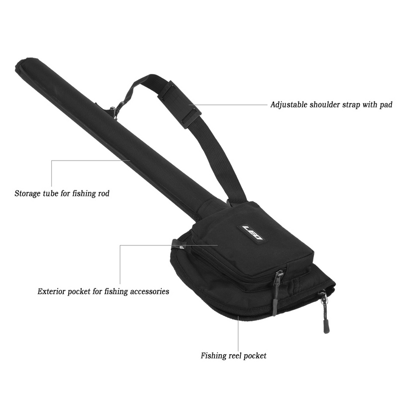 canvas fishing pole bag SILANON Rod Holder, Portable Fishing Rod Case Carrier Pole Storage Bag Travel Carry Case Waterproof Fishing Tackle Gear Organizer : Sports & Outdoors whether you have spinners LWVITH Canvas Fishing Rod Bag