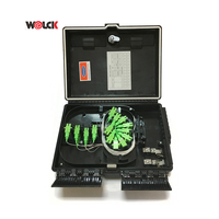 Kotak Distribusi NAP Serat Optik FTTH 8 16 24 Core dengan Splitter PLC 1:4