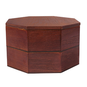 Boîte à <span class=keywords><strong>Bento</strong></span> en bois japonaise sur mesure pour étudiantes, boîte à lunch créative et portable - Product Image 2