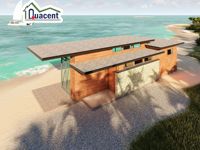 Quacent Moderne Préfabriqué Petite Maison avec Haute Isolation Bas Prix Usine SIPs Maison De Luxe Maison Préfabriquée Maisons Modulaires