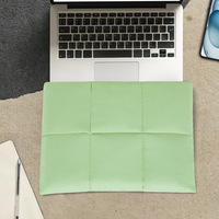 Housse pour tablette en nylon imperméable, ouverture magnétique à pression, design coréen tendance, sac de rangement protecteur personnalisé pour l'école et le bureau