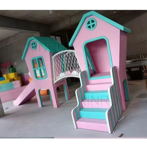 Blok dan bola busa empuk aman tingkat komersial untuk balita area bermain lembut di perawatan Hari dan Prasekolah - Product Image 2