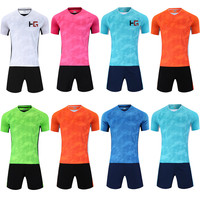 Maillot de Football Personnalisé par Sublimation pour Hommes, Ensemble d'Uniforme de Club de Football, Vêtement de Sport Personnalisable par Transfert Thermique pour Adultes