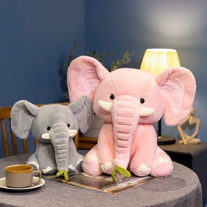 Venta al por mayor de fábrica, superventas, elefante grande, juguete de peluche, conchas de piel de felpa de algodón, felpa de elefante inspirada en <span class=keywords><strong>la</strong></span> jungla - Product Image 4
