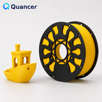 Harga Grosir QUANCER Filamen Printer 3D PETG, OEM/ODM Custom 1.75mm 1kg/5kg/10kg Filamen Cetak Multiwarna PETG