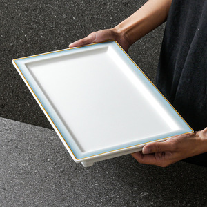 Xiangyuan <b>melamine</b> tableware <b>plates</b>, commercial hotel dinner <b>plates</b>, imitation porcelain restaurant <b>plates</b>, creative cold dish - Product Image 3