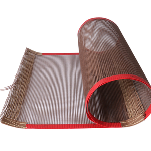 Sublimation Heat Press Machine Non Stick Fiberglass Drying PTFE Mesh Conveyor Belt