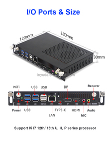 Оптовая продажа мини-ПК Intel 10th I3/I5/I7 встроенный модуль Win11 Wifi 6 DDR4 8 ГБ + 256 ГБ 16 ГБ + 1 ТБ Заводская поставка - Product Image 3