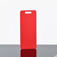 Étiquettes vierges modernes en alliage d'aluminium coloré, personnalisables pour gravure DIY, étiquettes rectangulaires en métal à suspendre, finition sérigraphiée brossée/brillante