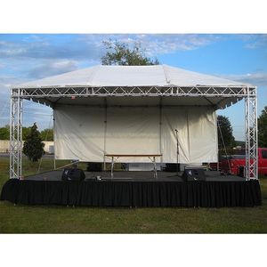 <span class=keywords><strong>TUV</strong></span> chứng nhận hợp kim nhôm giàn cấu trúc hệ thống sân khấu với mái cho các buổi hòa nhạc - Product Image 4