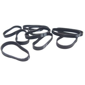 Correa de distribución síncrona de caucho PU personalizada de doble polea HTD3M de buena calidad OEM, 36 dientes, 20 dientes - Product Image 2