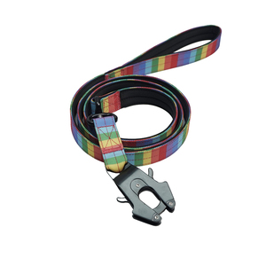 Customizable Colorful Dog <b>Leash</b> with Logo, Durable Nylon <b>Pet</b> Lead with Premium Hardware Frog Clip for Training & Hiking - Product Image 2