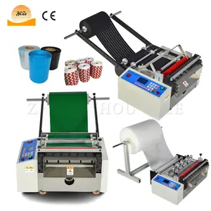 Tape paper roll to sheet cutting machine roll label cutter automatic plastic film sheet aluminum foil pvc roll cutting machine