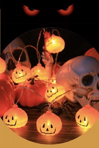 Luces LED de cadena al por mayor para Halloween: Lámpara de calabaza, luces decoradas de Halloween, estilo <span class=keywords><strong>Arkham</strong></span> <span class=keywords><strong>Horror</strong></span>, calabazas de Pascua - Product Image 6