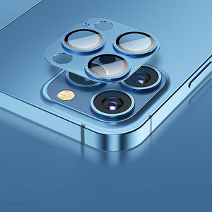 Película protectora de lente de cámara con marco de Metal de vidrio templado HD para <span class=keywords><strong>iPhone</strong></span> 11 <span class=keywords><strong>12</strong></span> 13 - Product Image 3